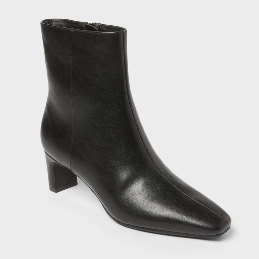 Women’s Wide Width Tigris Boots with Memory Foam Insole – A New Day Black 9W